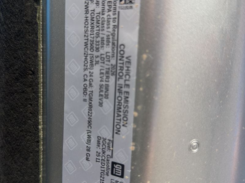 2026 Chevrolet Silverado 1500 Custom Trail Boss