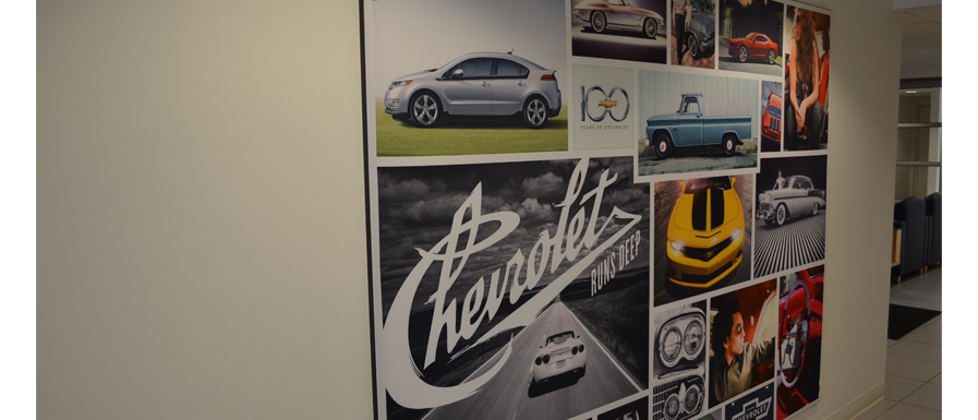 Chevrolet Posters on Wall